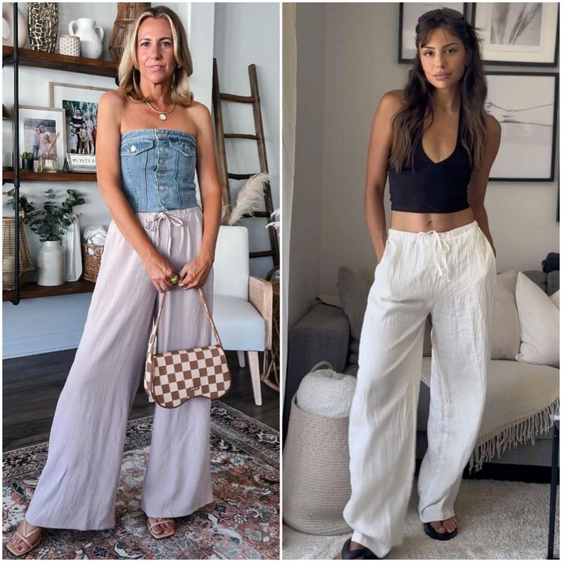 Elance™ | Pantalon Lin Luxe 2025