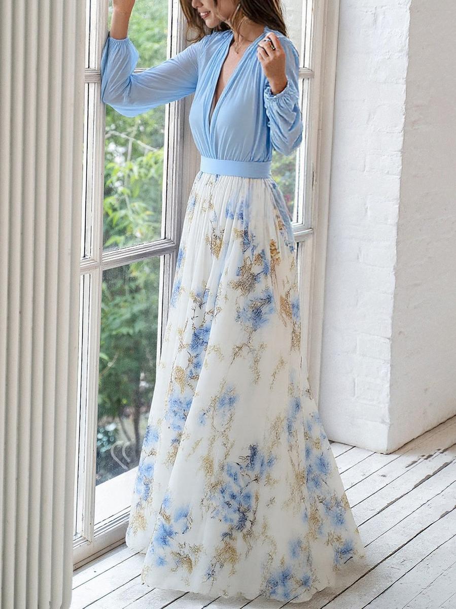 Elance™ | Floral Maxi Robe