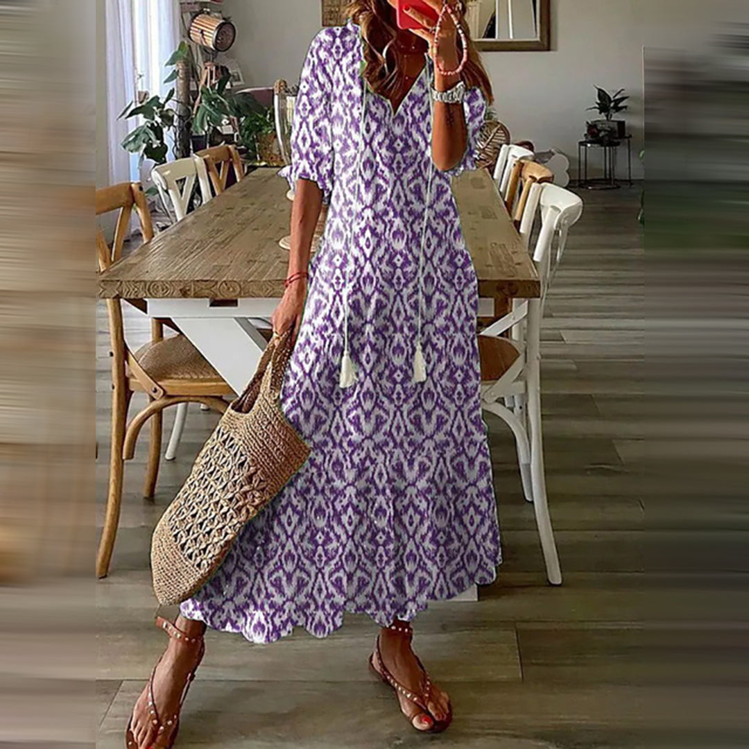 Elance™ | Élégante Robe Maxi Boho